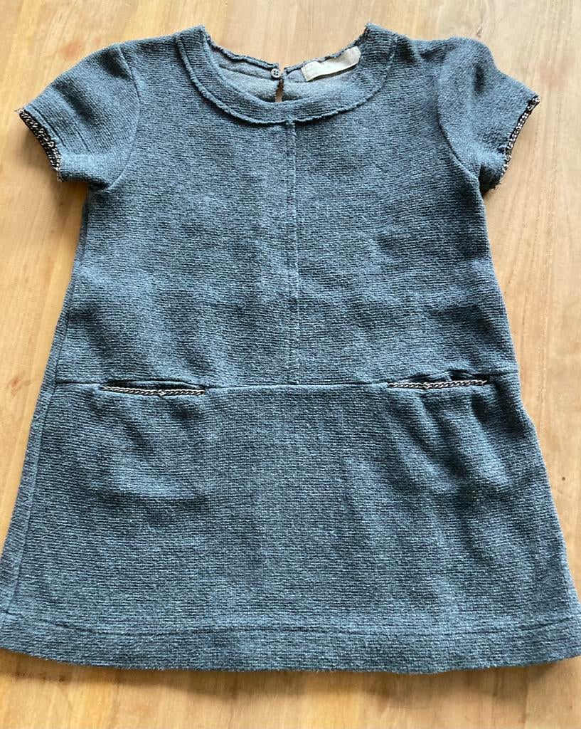 Tweed Kleedje Zara maat 110, Gebruikt, Zara Kids, Meisje, Jurk of Rok