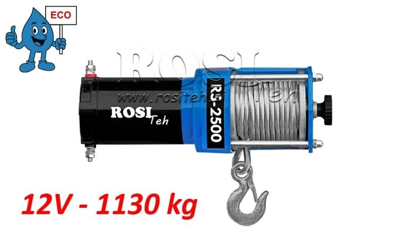 Treuil électrique 12V - 1130 kg (promotion 40%), Bricolage & Construction, Treuils et Palans, Envoi, Neuf, Électrique