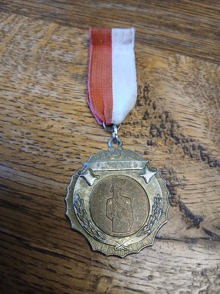 St Pierre Market Medal 1993 Florennes, Verzenden, Overige soorten, Lintje, Medaille of Wings