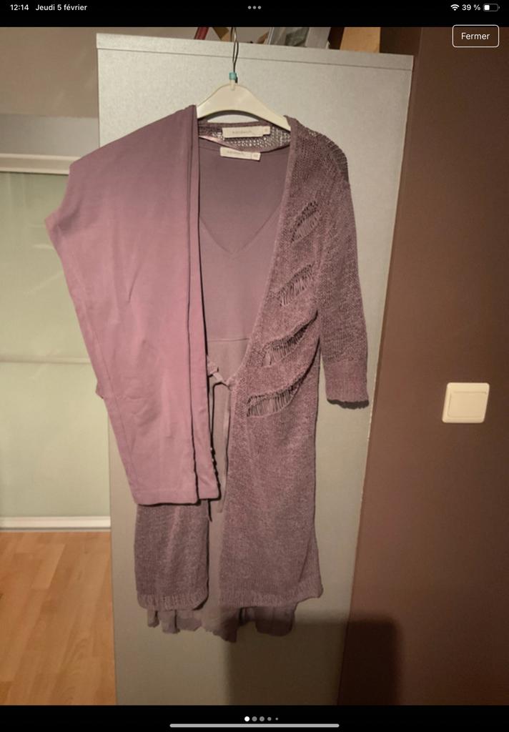 Ensemble Sandwich robe, gilet, legging, Ophalen of Verzenden, Zo goed als nieuw