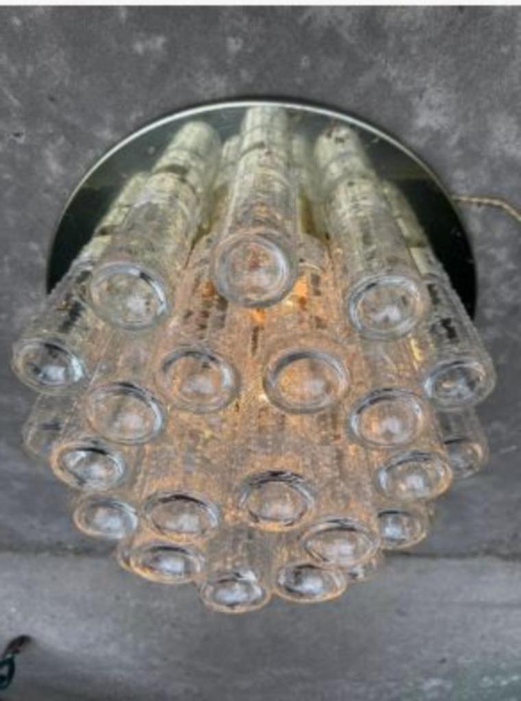 vintage plafondlamp Boris Tabacoff voor Limburg 60er xl, Ophalen, Huis en Inrichting