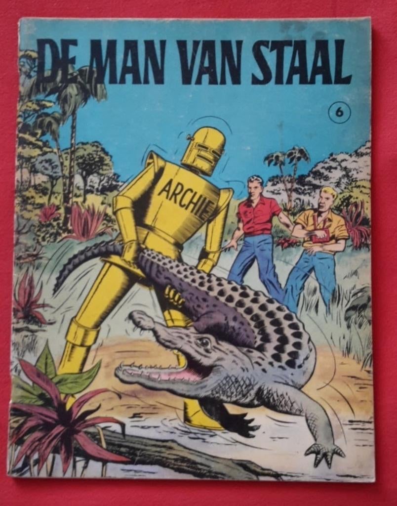 De man van staal, Boeken, Stripverhalen, Ophalen of Verzenden, Gelezen