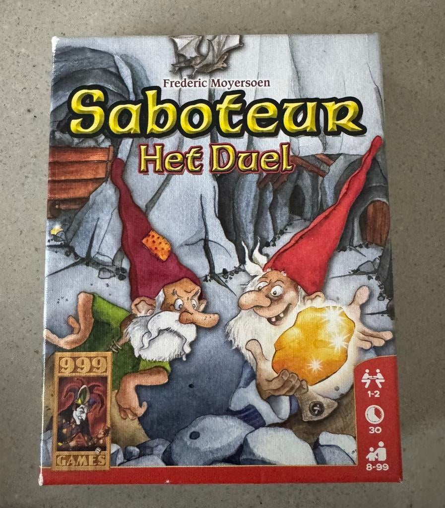 Spel Saboteur het duel, Enlèvement, Comme neuf