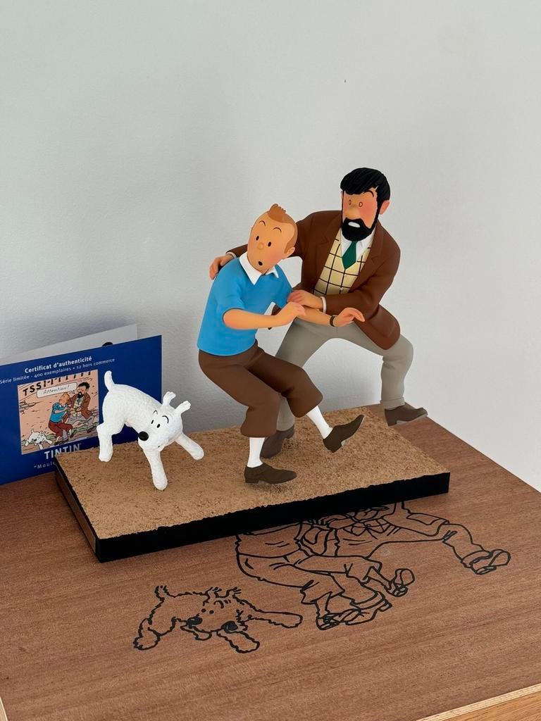 HC tintin fariboles Moulinsart wafelvorm, Ophalen, Kuifje, Nieuw, Beeldje of Figuurtje