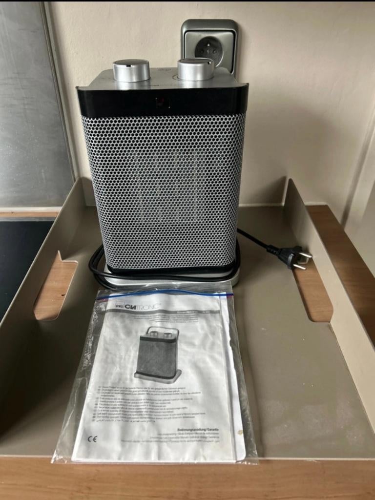 Keramische ventilatorkachel, Doe-het-zelf en Bouw, Verwarming en Radiatoren, Ophalen, Minder dan 30 cm, Minder dan 60 cm, 800 watt of meer