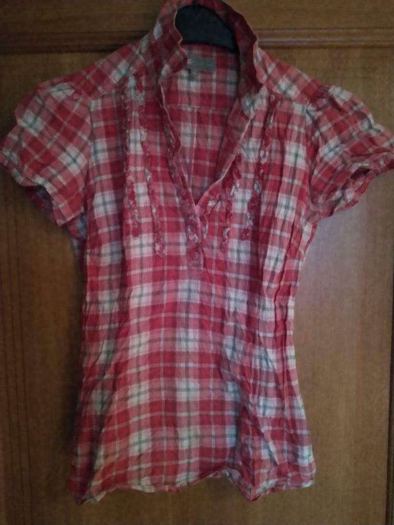 Geruite bloes Jbc, Rouge, Taille 38/40 (M), Enlèvement ou Envoi, JBC