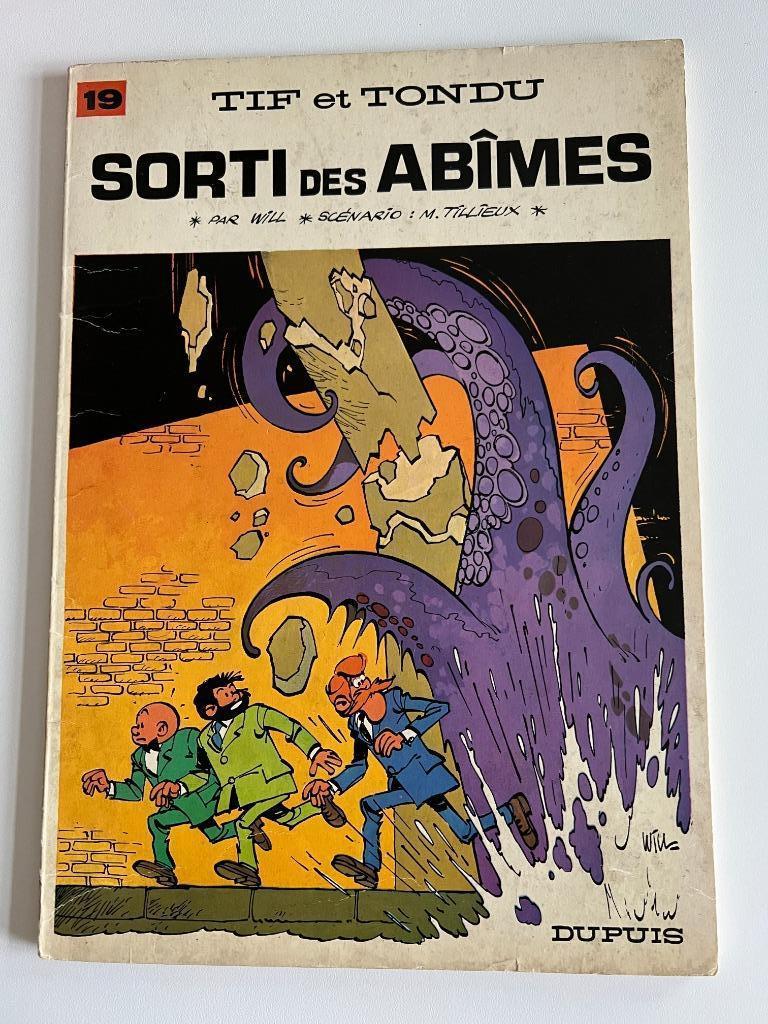 BD Tif et Tondu Sorti des abîmes, Une BD, Enlèvement ou Envoi, Utilisé