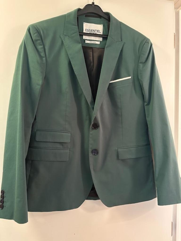 Blazer Essentiel Antwerp, Comme neuf, Essentiel Antwerp, Taille 48/50 (M), Vert