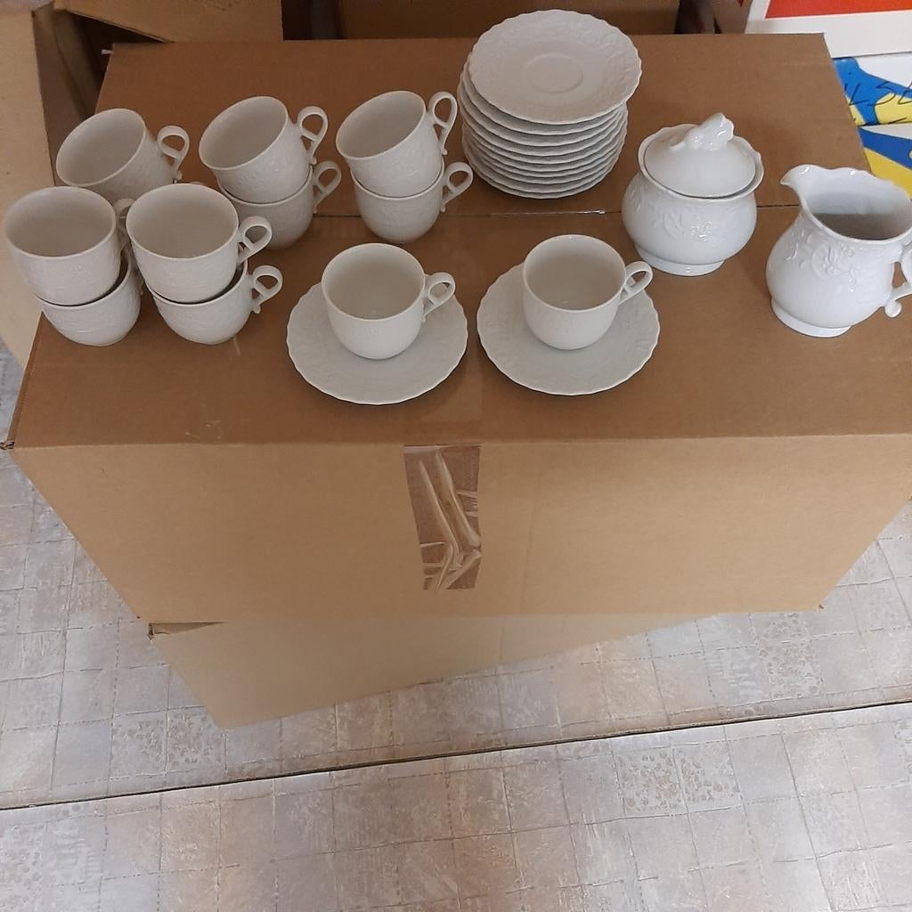 12 mokkatasjes, Ophalen of Verzenden