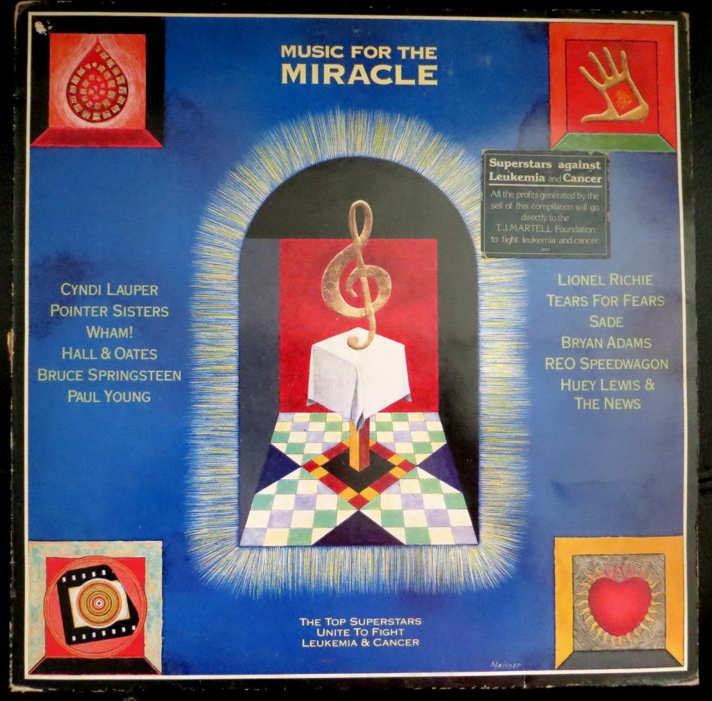 Music For The Miracle Lp Vinyl - Tears For Fears Wham Sade, Verzenden, Gebruikt, 12 inch