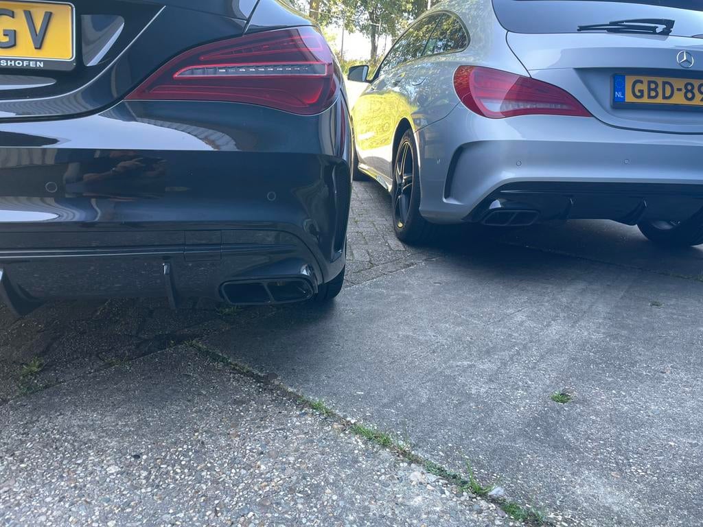 DIFFUSEUR CLA 45 AMG LOOK ADAPTÉ POUR MERCEDES CLA W117, Autos : Divers, Tuning & Styling, Enlèvement