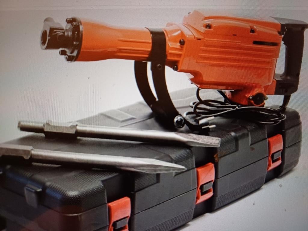 marteau puissant 3500W, 60Joule avec 2 ciseaux, Enlèvement, Comme neuf