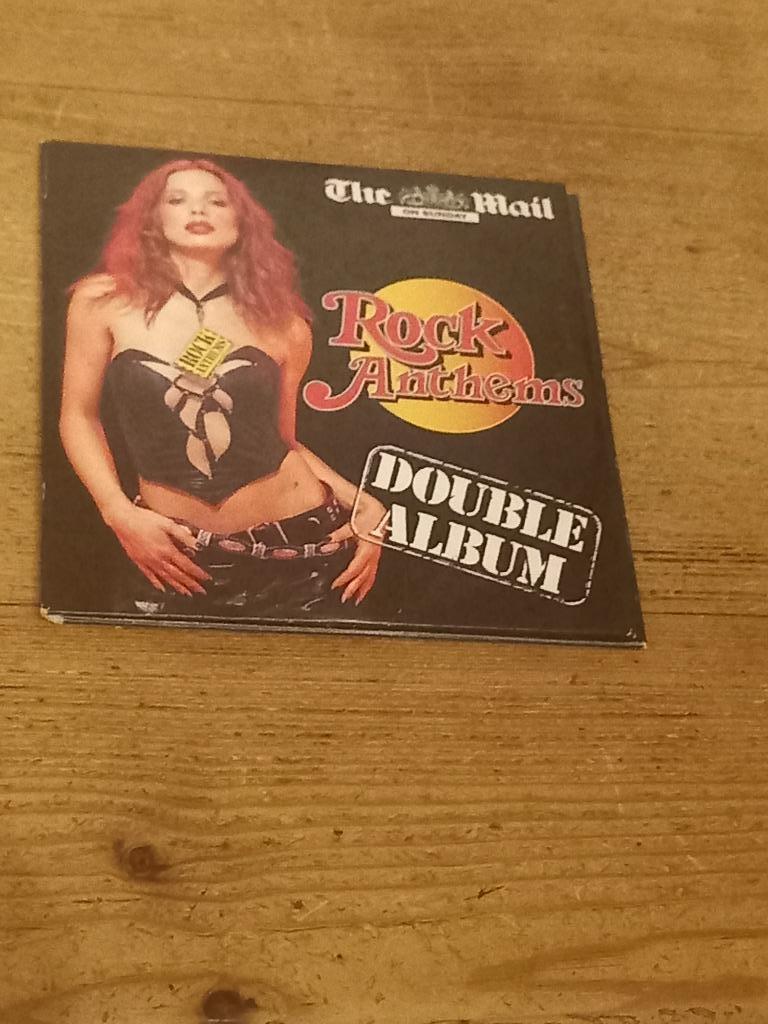 Dubbele Cd Rock Anthems, Enlèvement ou Envoi, Comme neuf, Autres genres