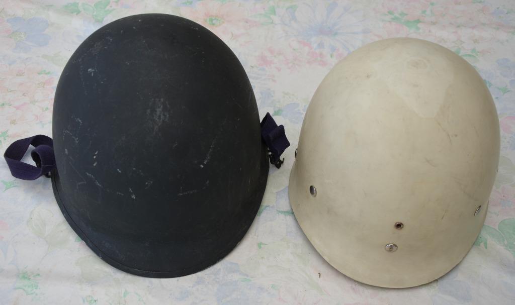 Helm, Belgische Politie of Rijkswacht, compleet, Verzamelen, Ophalen of Verzenden, Rijkswacht, Helm of Baret