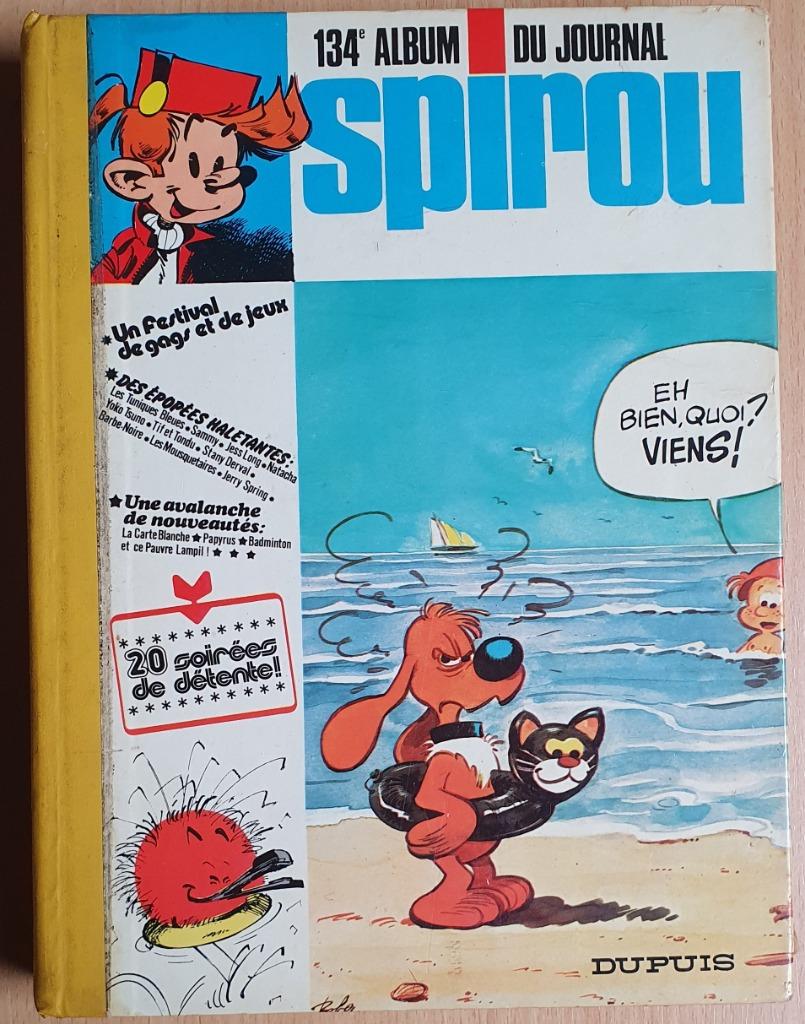 134. Spirou album du journal, Livres, BD, Enlèvement ou Envoi, Une BD, Utilisé, Dupuis