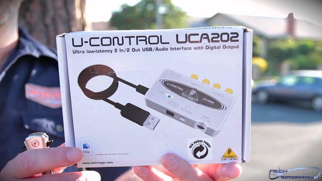 usb interface Behringer UCA202, Ophalen, Zo goed als nieuw