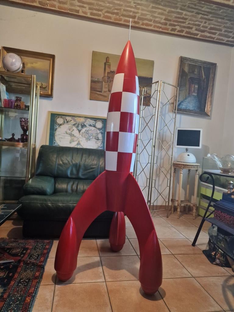 Zeer zeldzame Tintin Mega Rocket