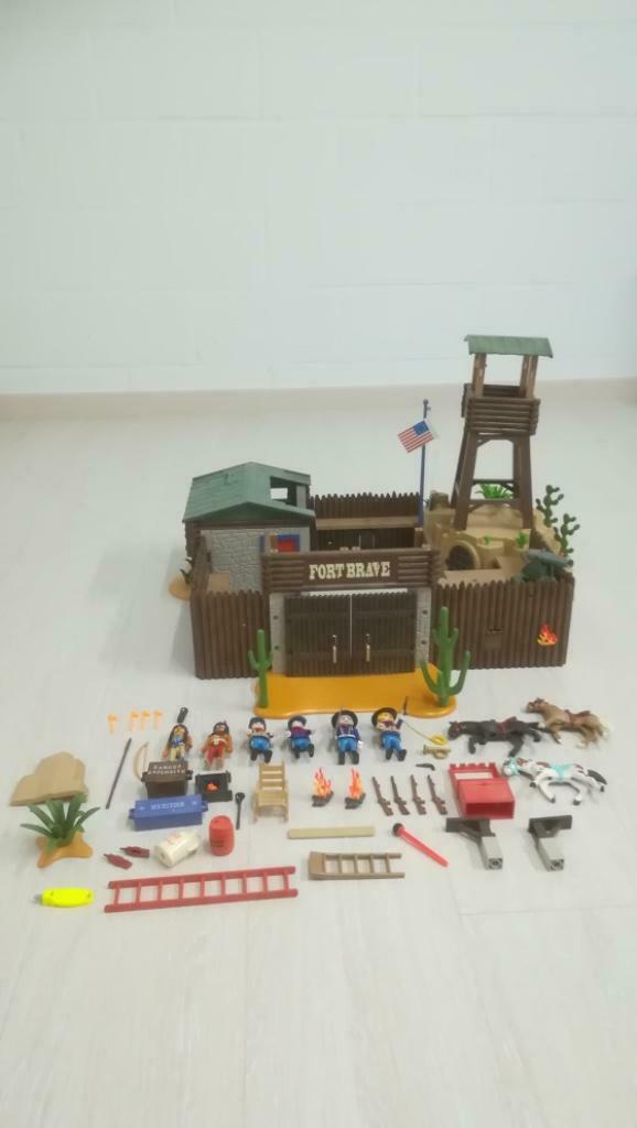 Playmobil Western Fort, Enlèvement, Comme neuf