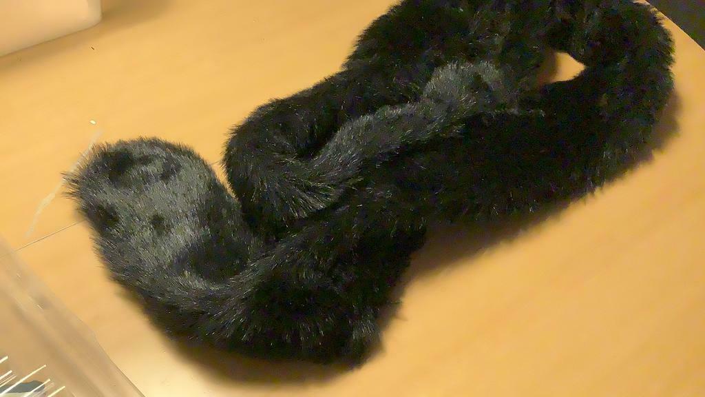 Étole en fourrure synthétique noire neuve, Vêtements | Femmes, Bonnets, Écharpes & Gants, Neuf