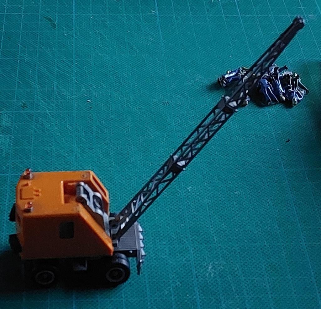 H0LK 1205 DRAGLINE 1/87, Verzenden, Zo goed als nieuw, Overige typen, Wiking