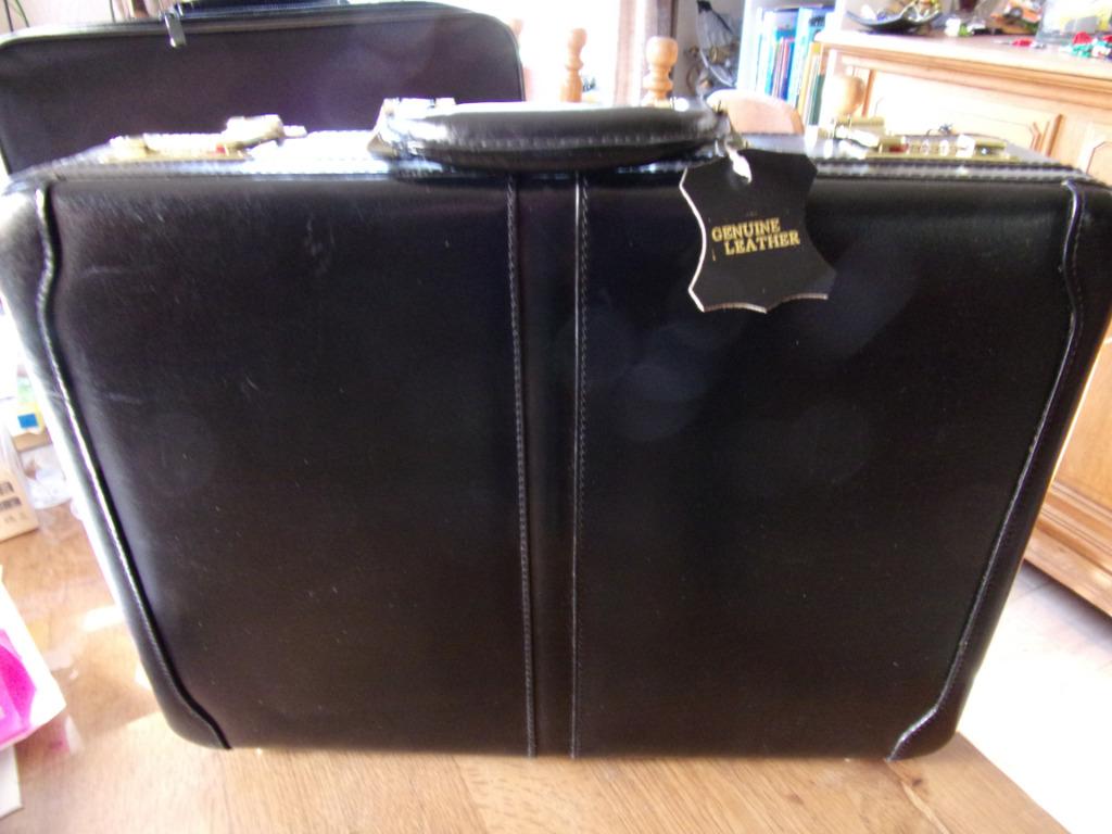 Attache-case de luxe neuf     noir, Zwart, Aktetas of Boekentas, Nieuw, Ophalen of Verzenden