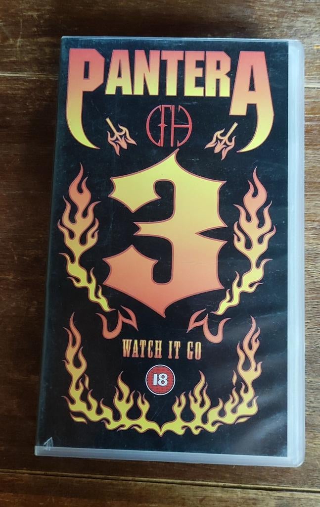 Pantera - 3 Regardez-le en VHS, Enlèvement ou Envoi, Utilisé