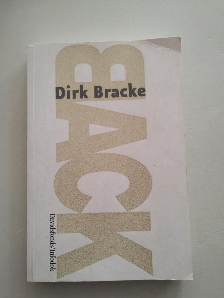 Boek: Dirk Bracke - Back, Boeken, Ophalen, Gelezen