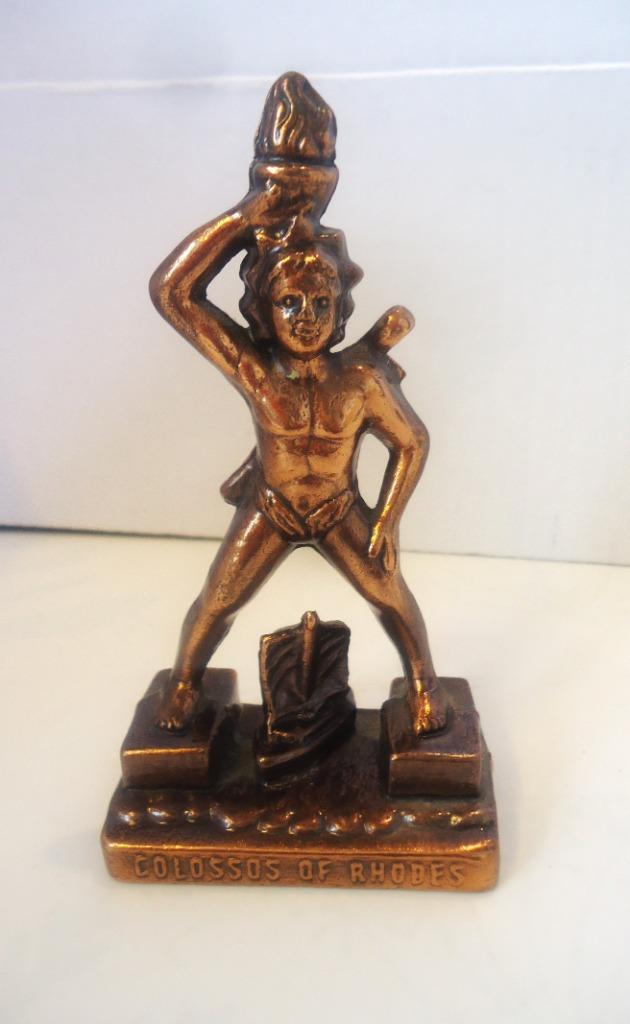 Brons Grieks Colossus Rhodos 👀😍🤗💑😎🎁👌, Antiek en Kunst, Kunst | Beelden en Houtsnijwerken, Ophalen of Verzenden