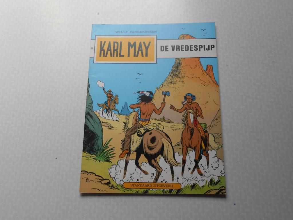 Karl may 64 De vredespijp 1980 1 ste druk., Livres, BD, Comme neuf, Une BD, Enlèvement ou Envoi