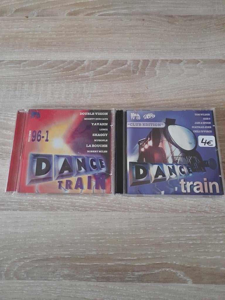 CD'S van Dance train vol 3 volume 96-1 en club edition, Cd's en Dvd's, Ophalen of Verzenden, Gebruikt