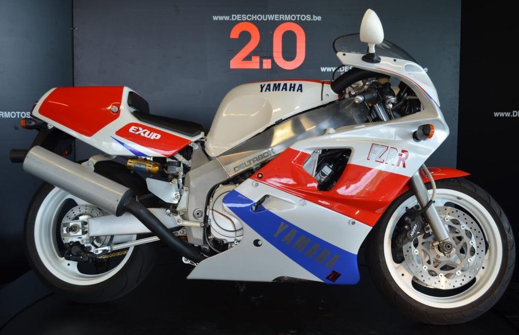 1987 Yamaha FZR-750R OW01 | 6.329KM | incl YEC-kit, Motoren, 750 cc, 4 cilinders, Motorrijbewijs A, Bedrijf
