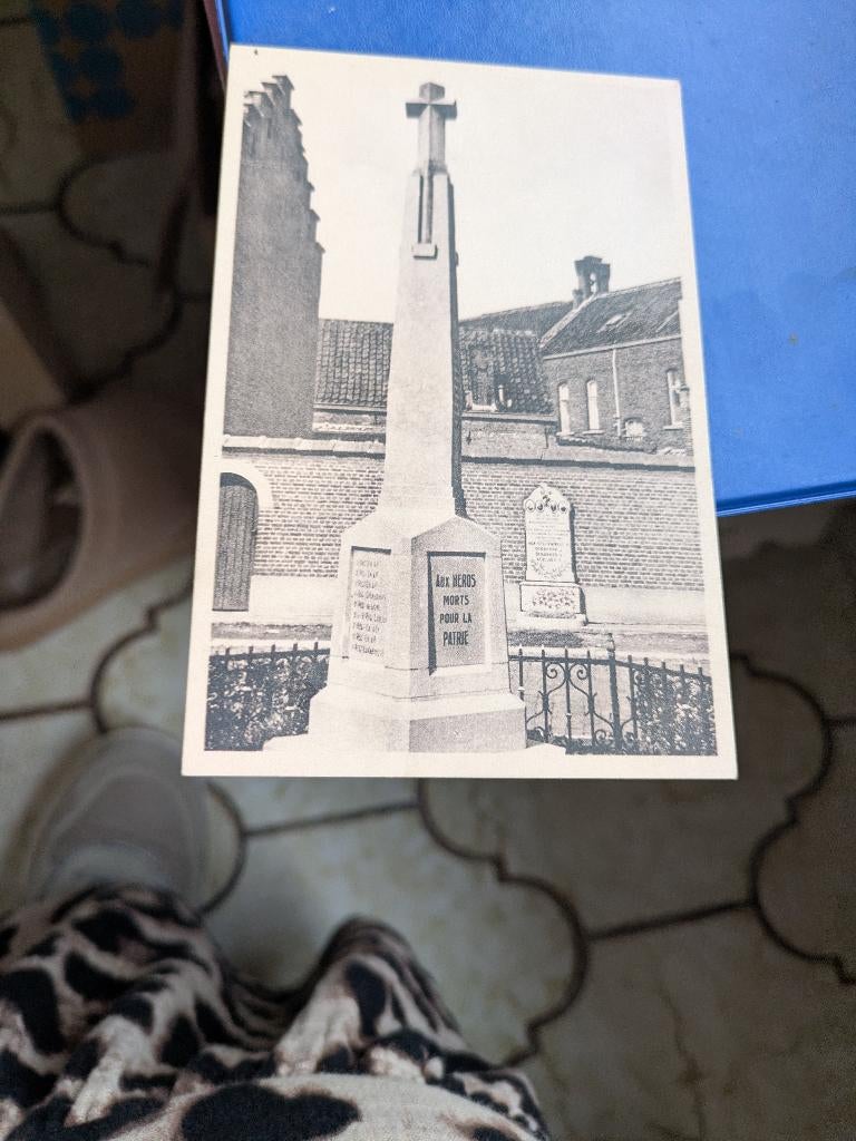Standbeeld gesneuvelden Eppegem, Ophalen of Verzenden, Landmacht, Foto of Poster
