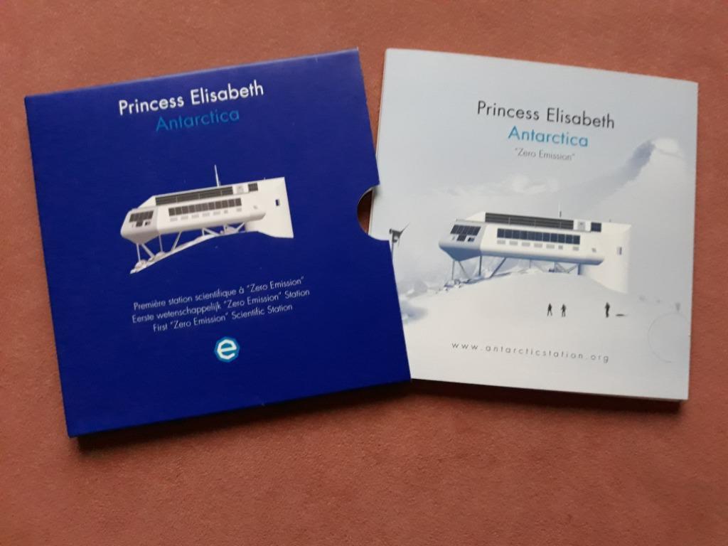 RARE blister 10 € 2007 proof Antarctique Princess Elisabeth, Enlèvement ou Envoi, Argent, Argent
