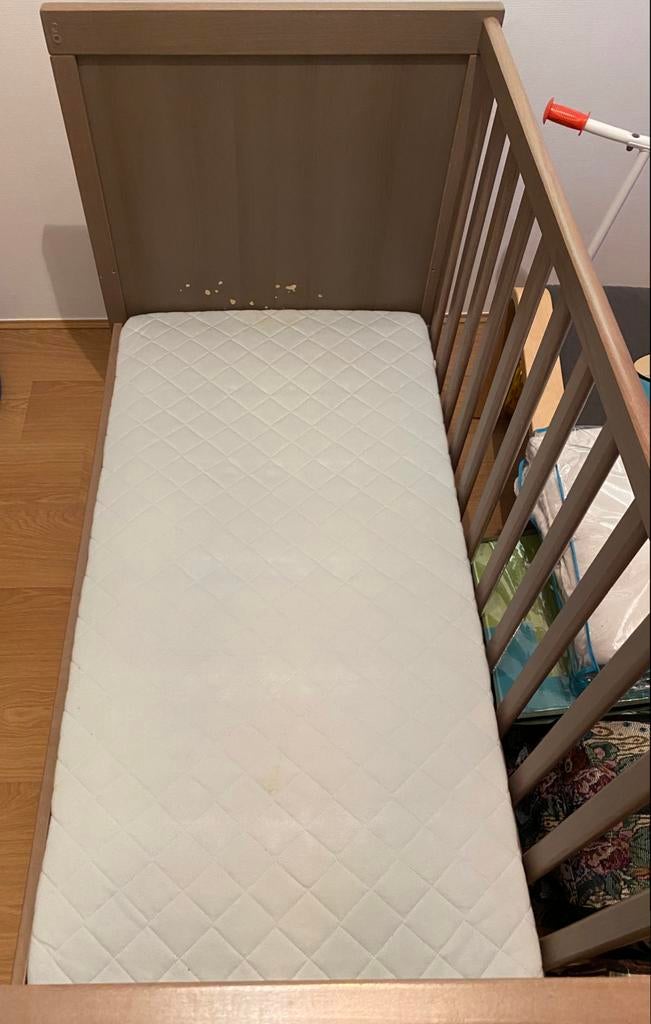 Lit bébé Sundvik (+ matelas), Ophalen, Gebruikt