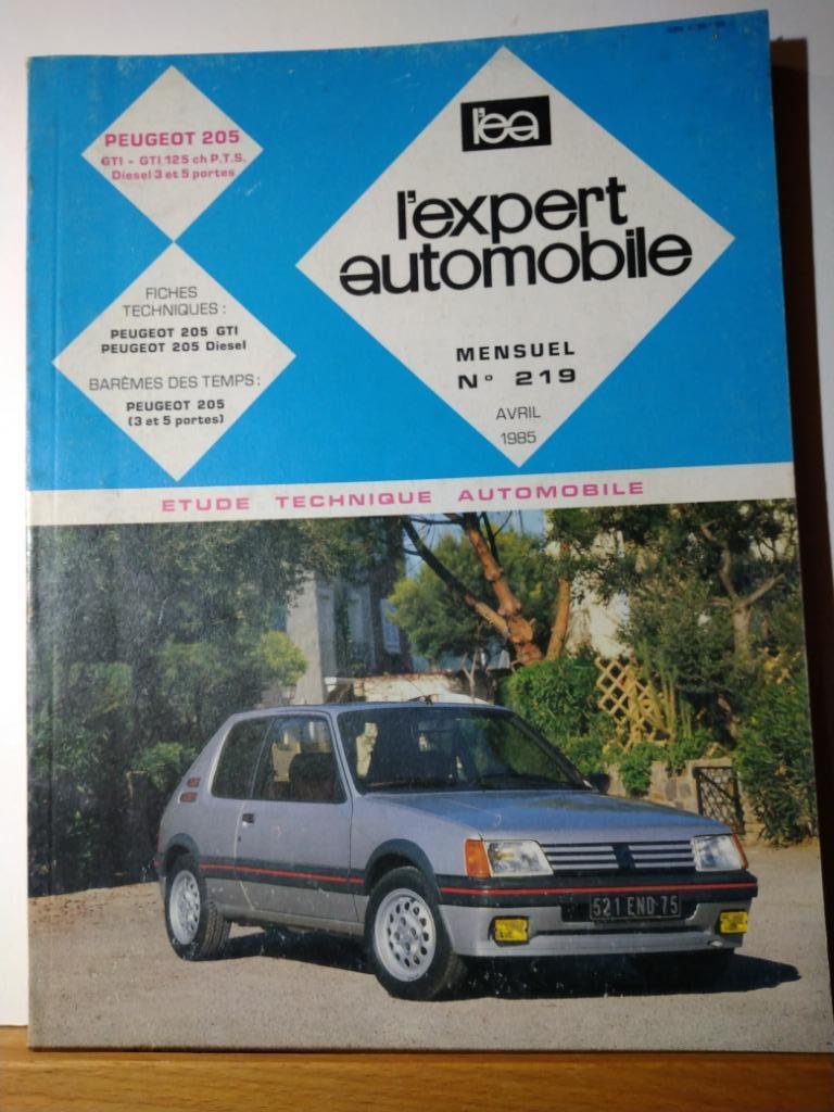 L'expert automobile - Peugeot 205 - n 219, Verzenden