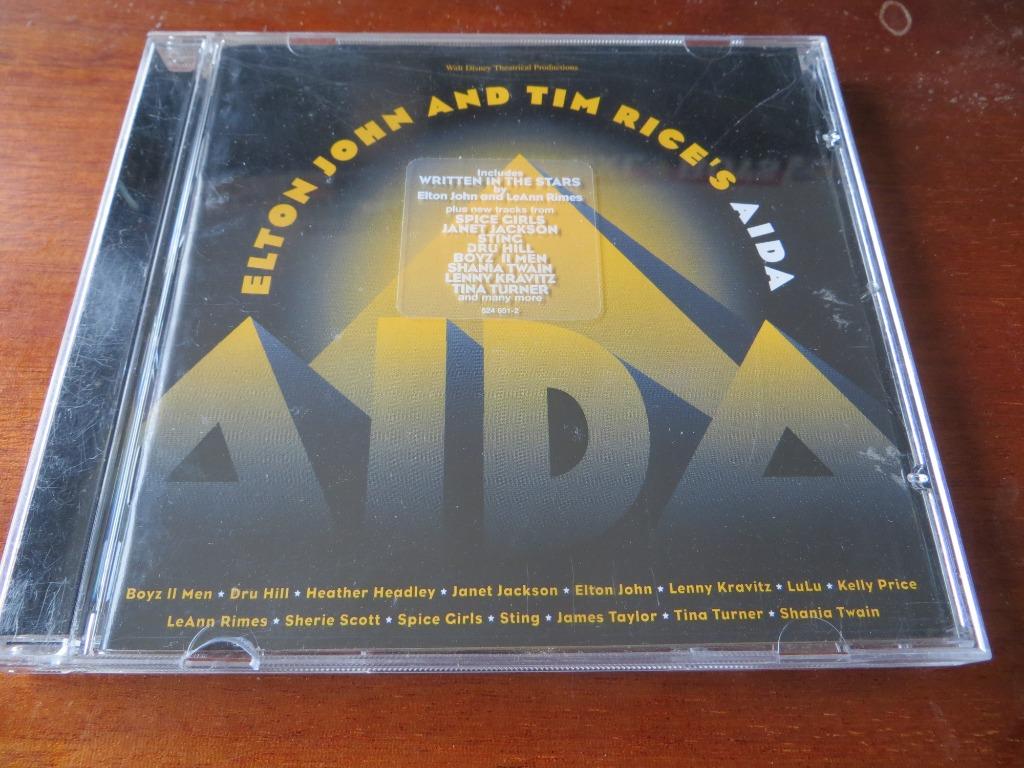 ELTON JOHN AND TIM RICE - CD AIDA, Envoi, Utilisé, Musique de films et Bande son