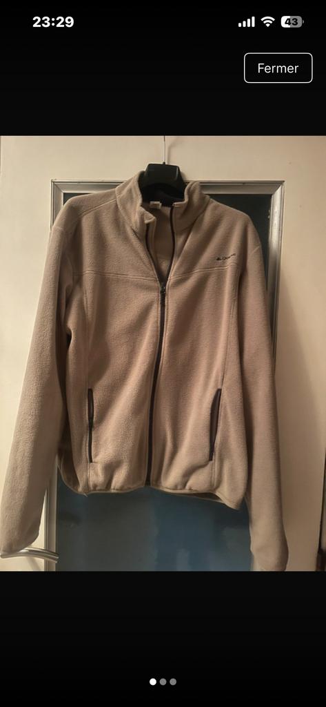 Veste polaire X LQuechua pour randonnée ou l’hiver, Ophalen of Verzenden, Zo goed als nieuw, Overhemd