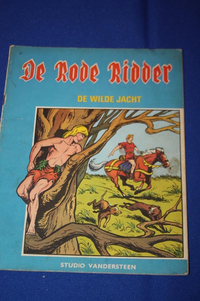 De Rode Ridder 37 (De Wilde Jacht) Willy Vandersteen 1e druk, Enlèvement ou Envoi, Willy Vandersteen, Une BD, Utilisé