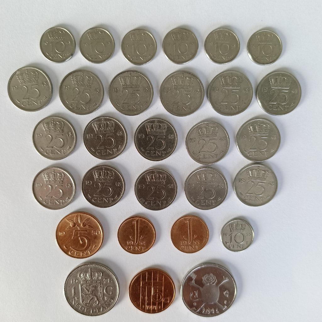 Nederland 1948 - 2001., Postzegels en Munten, Munten | Nederland, 1 cent, Koningin Wilhelmina, Ophalen of Verzenden