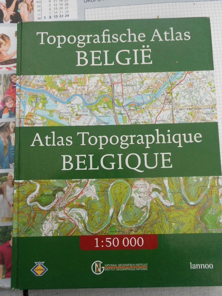 Topografische atlas, Boeken, Ophalen of Verzenden, Zo goed als nieuw, Overige typen