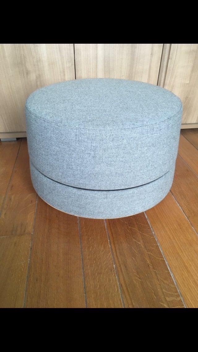 Nieuwe buzzibalance akoestische design poef van buzzispace, Neuf, Enlèvement ou Envoi, Rond, Bois