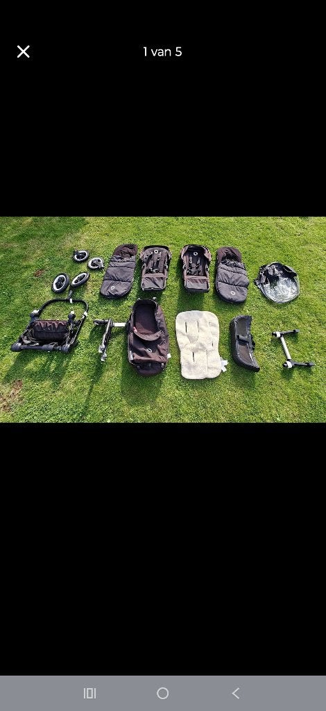 Bugaboo donkey duo, Kinderen en Baby's, Kinderwagens en Combinaties, Kinderwagen, Gebruikt, Ophalen of Verzenden, Duowagen