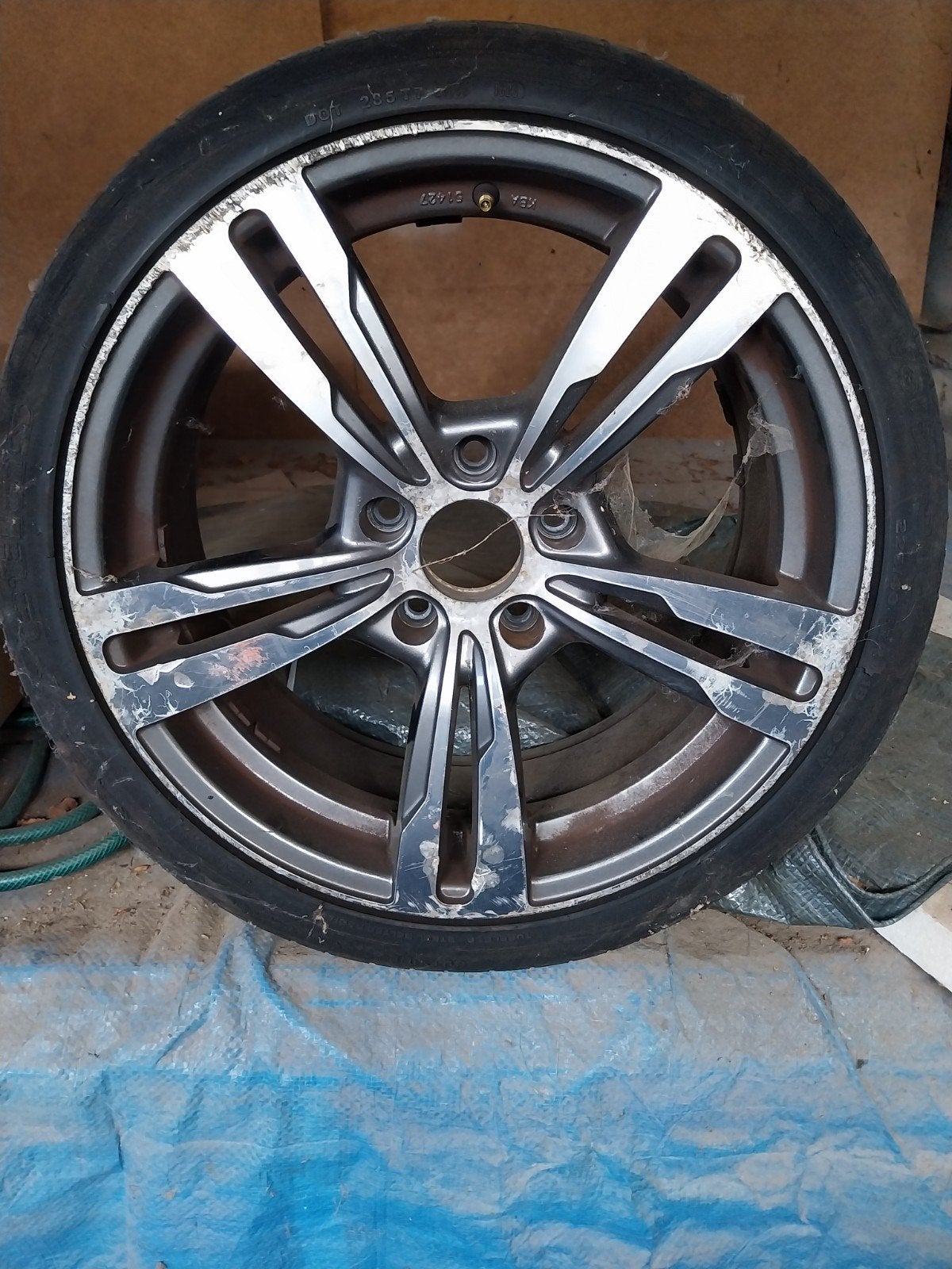 Banden 3 stuks met velgen bmw, Auto-onderdelen, Banden en Velgen, Ophalen, Band(en)
