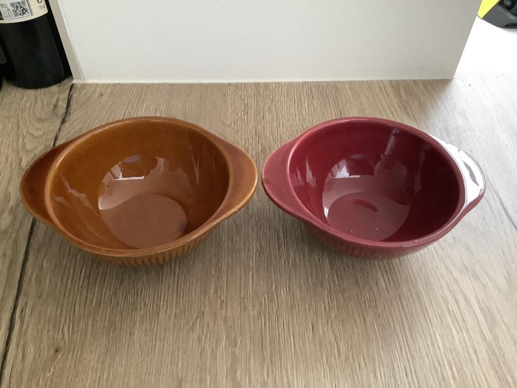 2 Maggi Gien schalen TBE reclameschalen, Antiek en Kunst, Ophalen of Verzenden