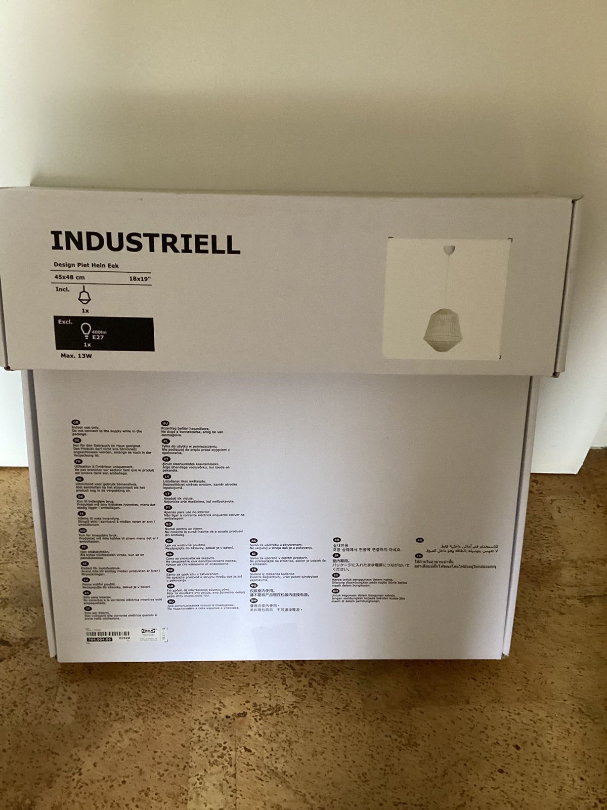 Hanglampen IKEA : Industriell en Solleftea, Ophalen, Nieuw