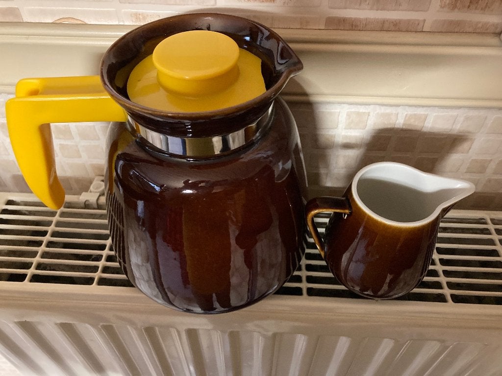 koffiepot en melkpotje, Antiek en Kunst, Ophalen of Verzenden