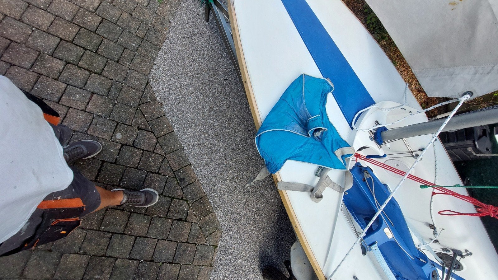 470 open zeilboot, Ophalen, Gebruikt, 3 tot 6 meter