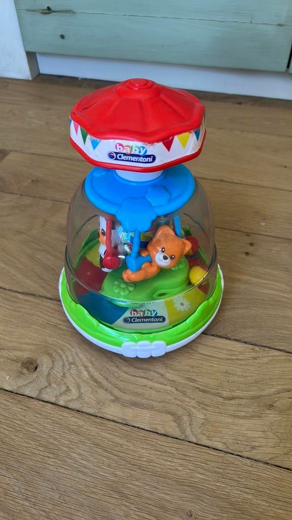 Draaitol baby peuter Clementoni, Ophalen of Verzenden, Gebruikt