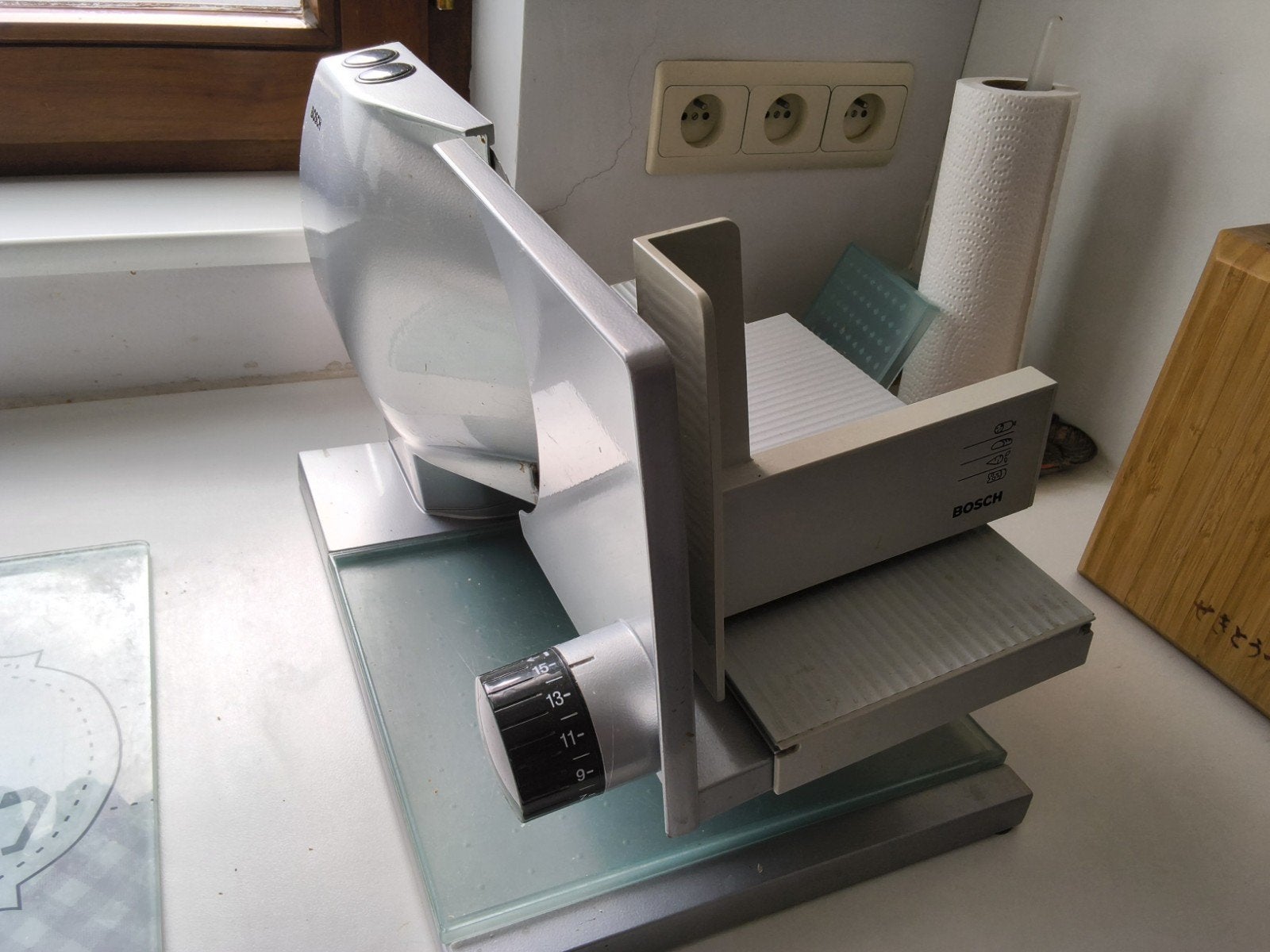 snijmachine Bosch, Enlèvement