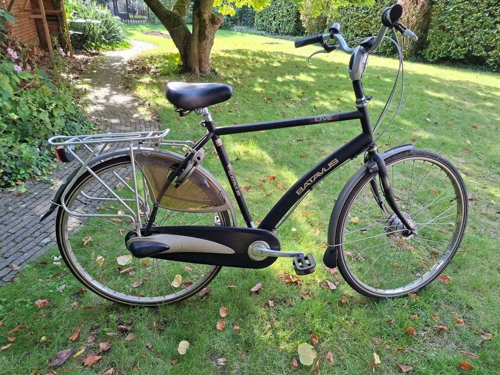 herenfiets Batavus maat 57, Fietsen en Brommers, Ophalen, Gebruikt, Versnellingen, Batavus